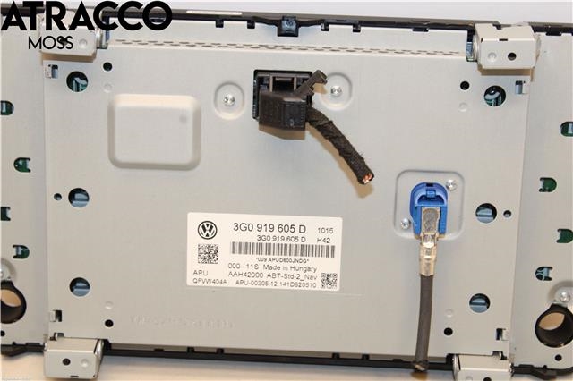 Multimedia display (MCU - Media Controller Unit) til VW Passat 2015-2019 (Fase 1) (B8) (B8) (3G0919605D|)