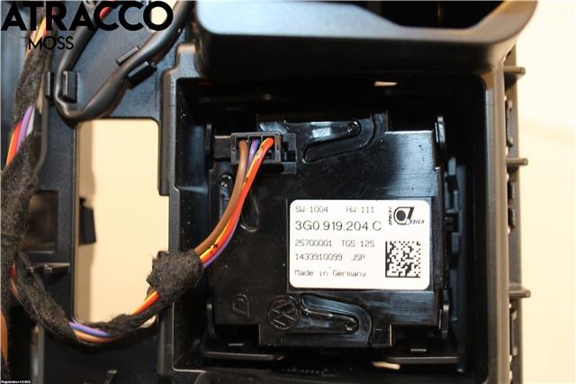 Dashbord friskluftdyse til VW Passat 2015-2019 (Fase 1) (B8) (B8) (3G1858416F|)