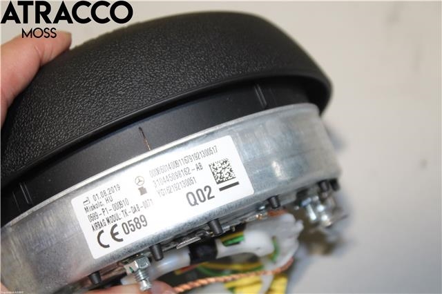 Airbag rattpute til Mercedes B-Klasse 2011-2018 (W246) (W246) (A00086014009116|)