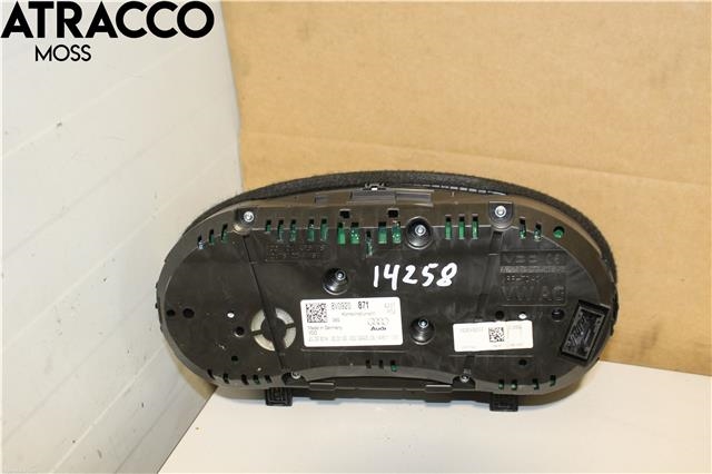 Instrumentpanel til Audi A3 2012-2016 (Type III, Fase 1)  (8V0920871|)