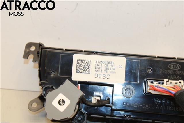 Varmeapparat betjening til Kia Niro 2016-2021  (97250G5630CA|)