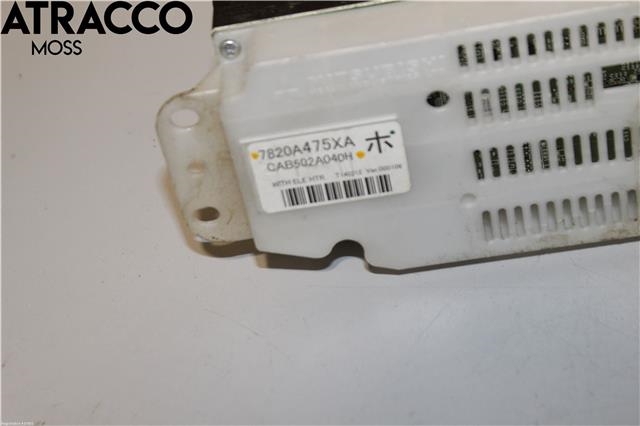 Varmeapparat betjening til Mitsubishi Outlander 2012-2015 (Type III, Fase 1) (7820A475XA|)
