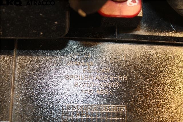 Spoiler bakluke til Hyundai Veloster 2011-2015 (872102V000EB|)