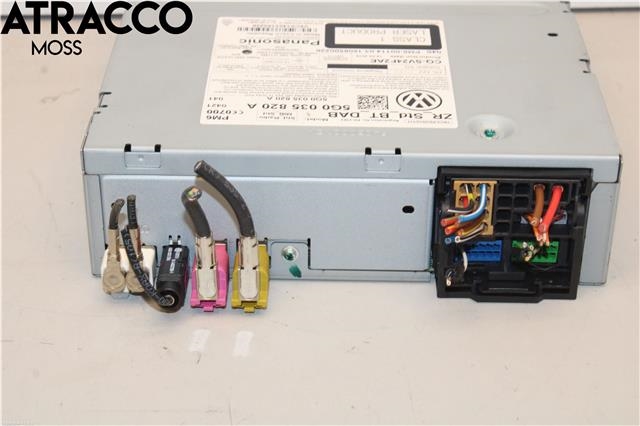 Bilstereo til VW Golf, Plus/Cross 2009-2013 (Fase 2)  (5G0035820A|)