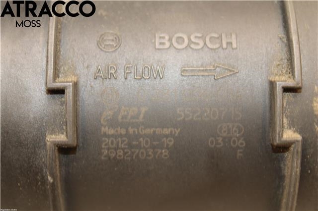 Luftmengde/luftmassemåler til Fiat Doblo 2010-->> (Type II)  (51831050|)