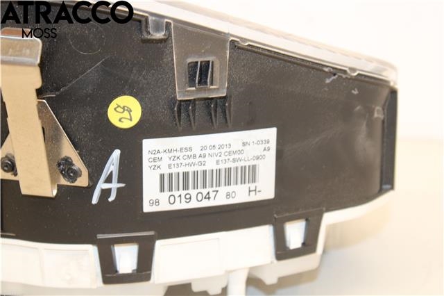 Instrumentpanel til Peugeot 208 2012-2019 (Type I)  (9801904780|)