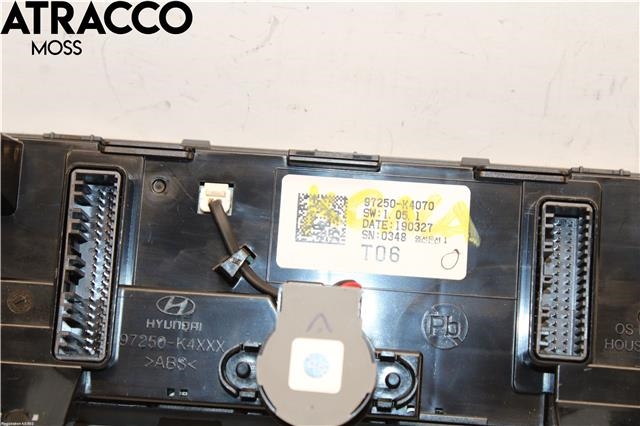 Varmeapparat betjening til Hyundai Kona 2017-2021 (Type I, Fase 1)  (97250K4070SPS|)