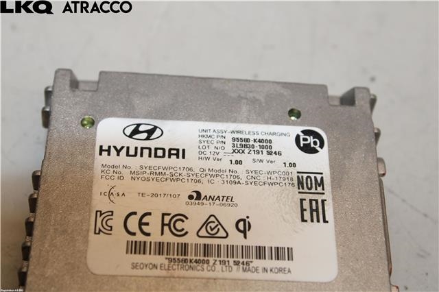 Diverse deler til Hyundai Kona 2017-2021 (Type I, Fase 1)  (95560K4000|)