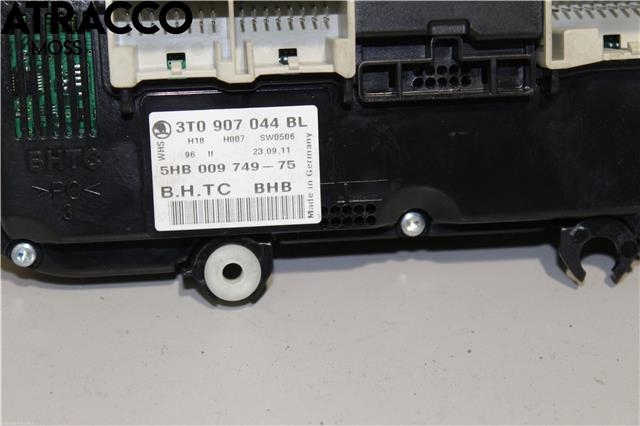 Varmeapparat betjening til Škoda Superb 2008-2015 (Type II)  (3T0907044BL|)