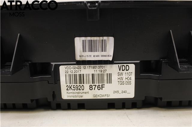 Instrumentpanel til VW Caddy 2015-2020 (Type III, Fase 3) (2K5920876F|)