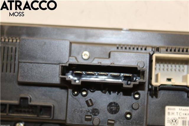 Varmeapparat betjening til VW Caddy 2015-2020 (Type III, Fase 3)  (1K8907426AQ|)