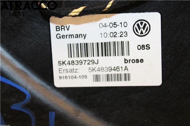 Ruteheis til VW Golf VI 2008-2012  (5K4839462|)