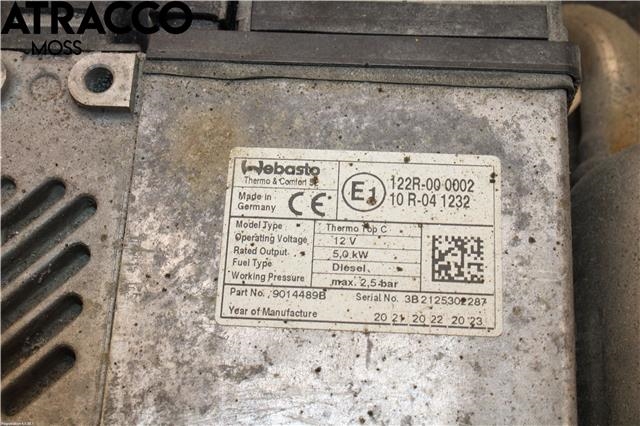 Dieselvarmer til Iveco Daily 2014-->> (Type VI)  (3801959|)