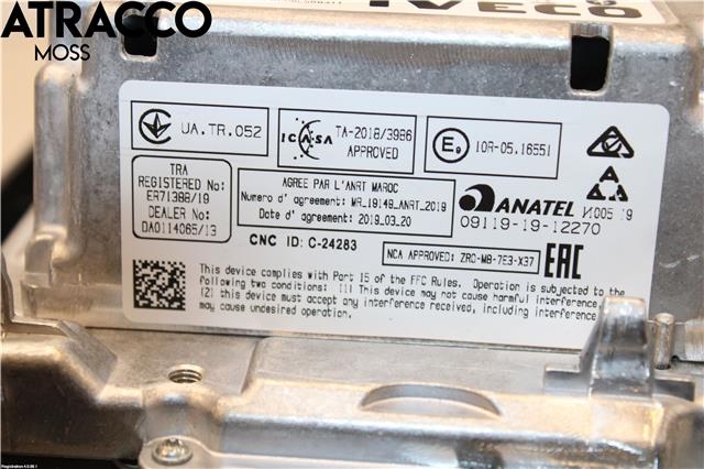 Bilstereo til Iveco Daily 2014-->> (Type VI)  (5802243444|)