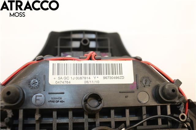 Airbag rattpute til Peugeot 308 2011-2013 (Type I, Fase 2)  (8216ZX|)
