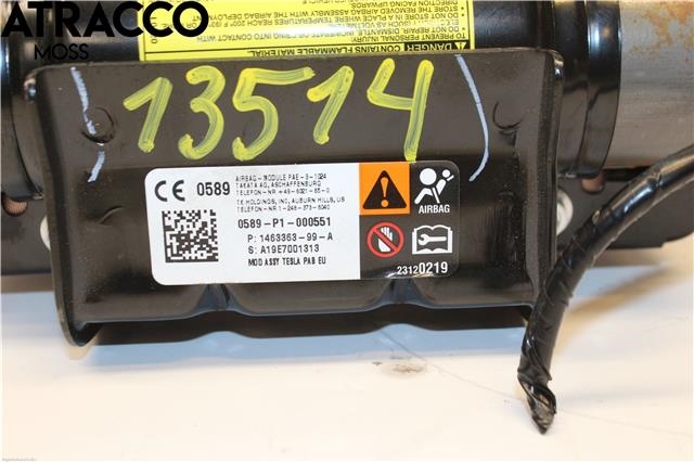 Airbag passasjer til Tesla Model S 2013-2016 (Fase 1)  (146336399A|)