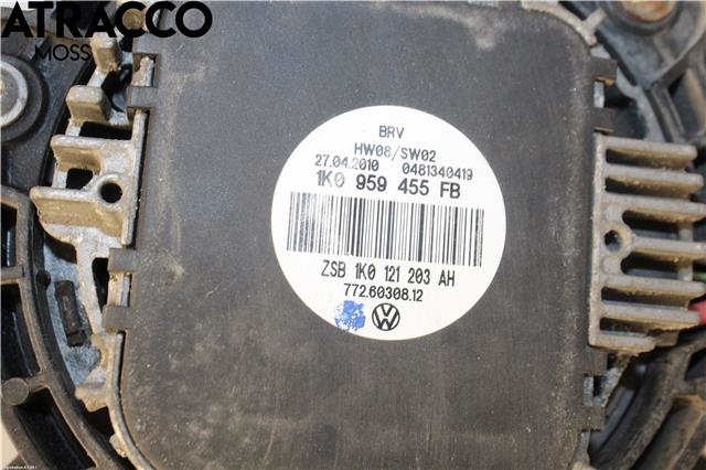 Kjølevifte til VW Golf VI 2008-2012  (1K0121205AF|)