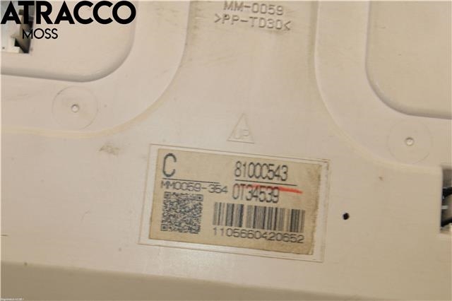 Instrumentpanel til Mitsubishi Colt 2004-2008 (Type VII, Fase 1)  (MR951770|)