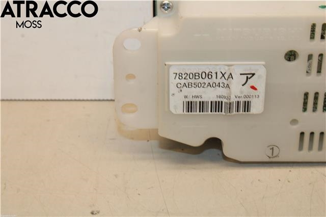 Varmeapparat betjening til Mitsubishi Colt 2004-2008 (Type VII, Fase 1)  (7820A157|)