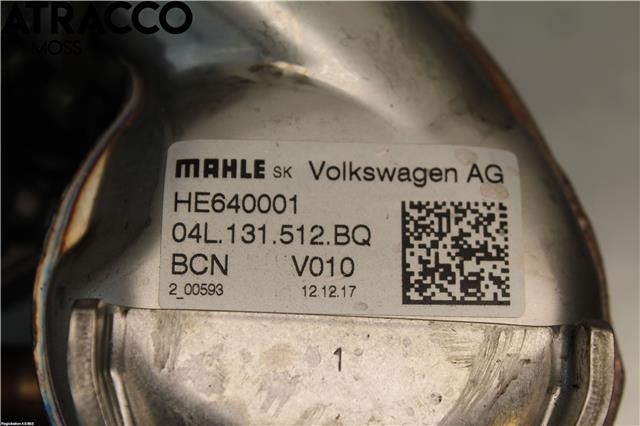 EGR-kjøler til VW T-Roc 2017-->>  (04L131512BQ|)