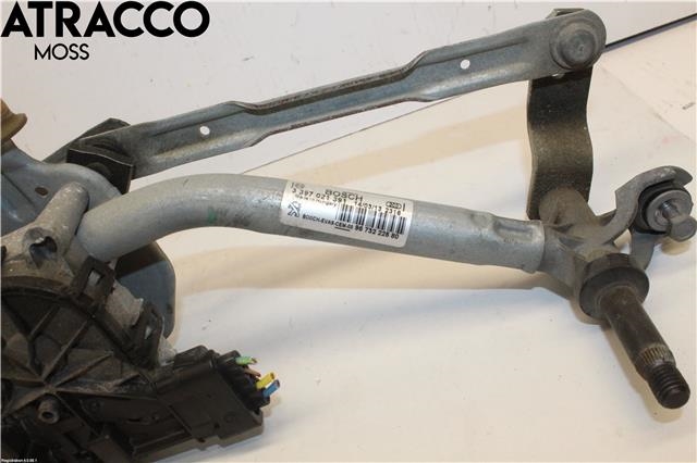 Viskermotor frontrute til Peugeot 208 2012-2019 (Type I)  (9673222580|)