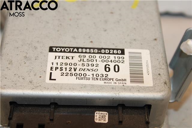 Styreenhet servo til Toyota Yaris 2012-2014 (Type III, Fase 1)  (896500D261|)