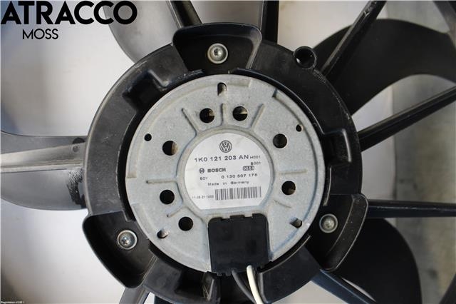 Kjølevifte til VW Golf, Plus/Cross 2009-2013 (Fase 2)  (1K0121205AC|)