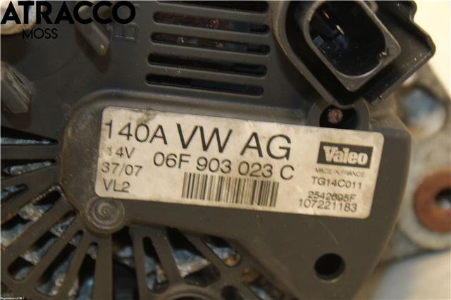 Dynamo til VW Touran 2007-2010 (Type I, Fase 2)  (06F903023F|)