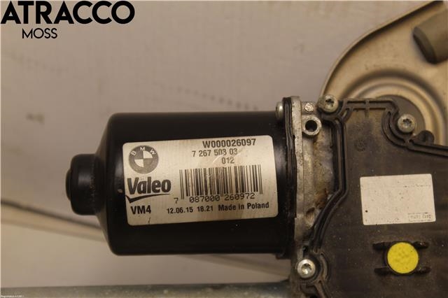 Viskermotor frontrute til BMW 1-Serie 2011-2015 (Fase 1) (F20/F21) (F20/F21) (61617239510|)
