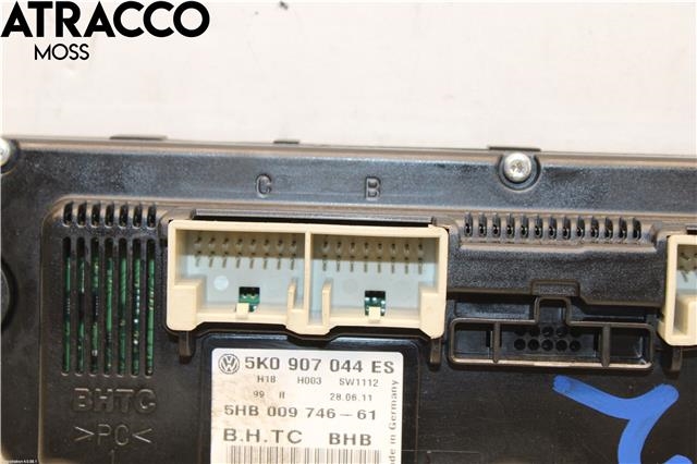 Varmeapparat betjening til VW Golf, Plus/Cross 2009-2013 (Fase 2)  (5K0907044GK|)