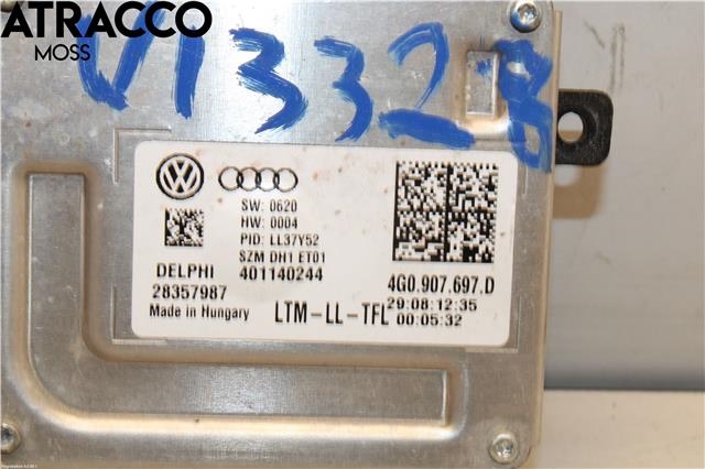 Styreenhet xenon/ballast til Audi Q5 2008-2012 (Type I, Fase 1)  (4G0907697D|)