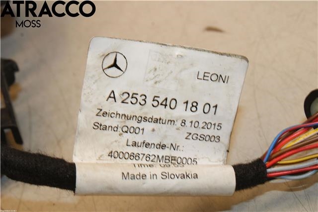 Ledningsnett til Mercedes GLC 2015-2022 (X253) (X253) (A2535401801|)