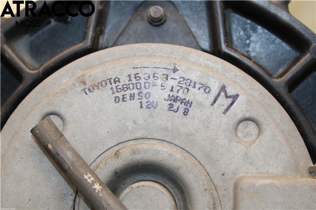 Kjølevifte til Toyota RAV4 2006-2009 (Type III, Fase 1) (1671126100|)