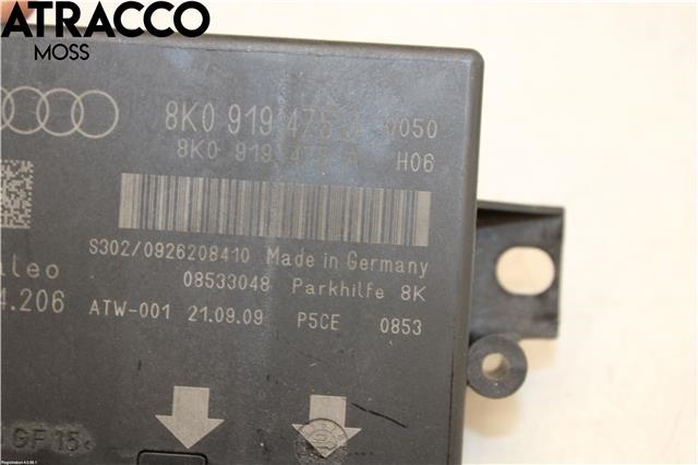Styreenhet parkering til Audi A4 2007-2014 (Type IV) (B8) (B8) (8K0919475AA|)