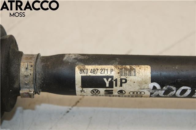 Drivaksel høyre foran til Audi A4 2007-2014 (Type IV) (B8) (B8) (8K0407271P|)
