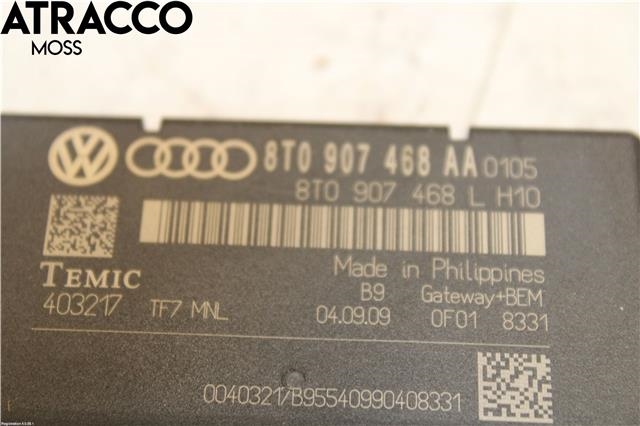 Styreenhet diverse til Audi A4 2007-2014 (Type IV) (B8) (B8) (8T0907468AA|)