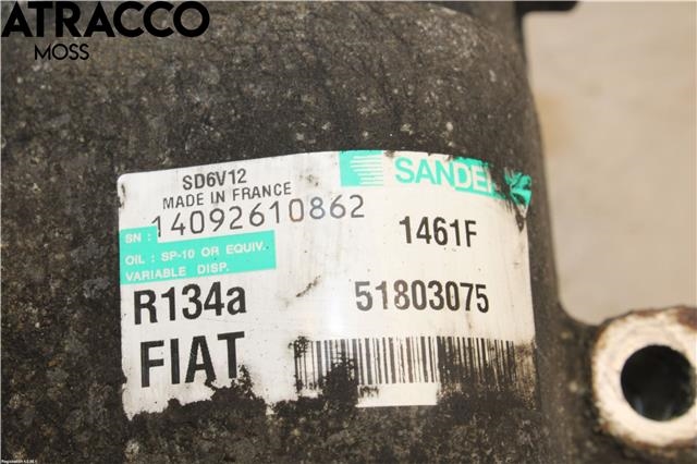 Aircondition kompressor til Fiat Punto 2006-2010 (Type III, Fase 1)  (71792267|)
