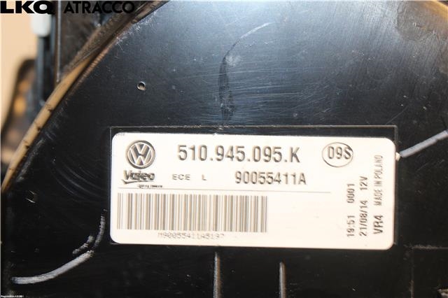 Baklykt venstre til VW Golf Sportsvan 2014-2018 (510945095K|)