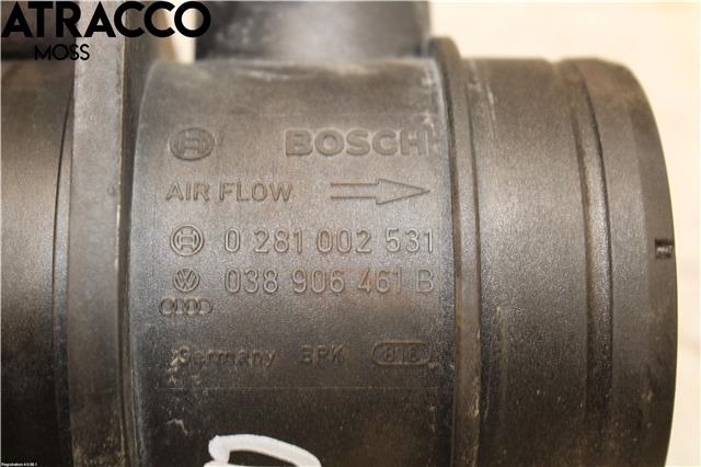 Luftmengde/luftmassemåler til Škoda Octavia 2005-2008 (Type II, Fase 1)  (038906461B|)
