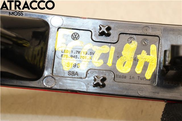 Refleksplate til VW E-Up 2019-->>  (1S0945702|)