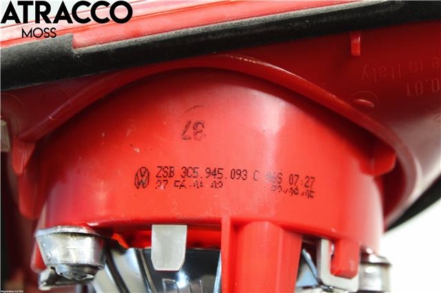 Baklykt venstre indre til VW Passat 2005-2010 (B6) (B6) (3C5945093E|)