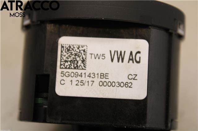 Bryter lys til VW e-Golf 2017-2020 (Fase 2)  (5G0941431BE|)