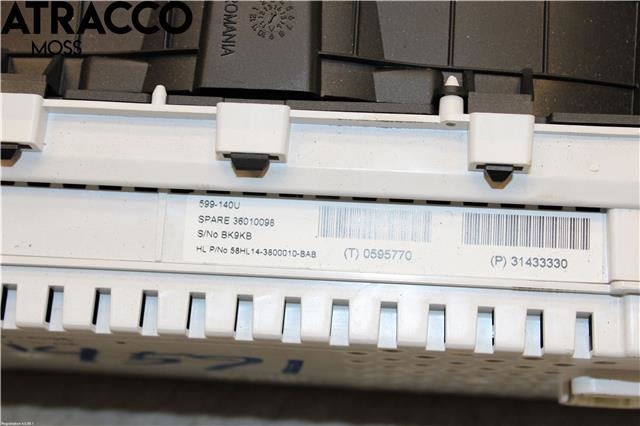 Instrumentpanel til Volvo V40 2012-2019 (36011405|)