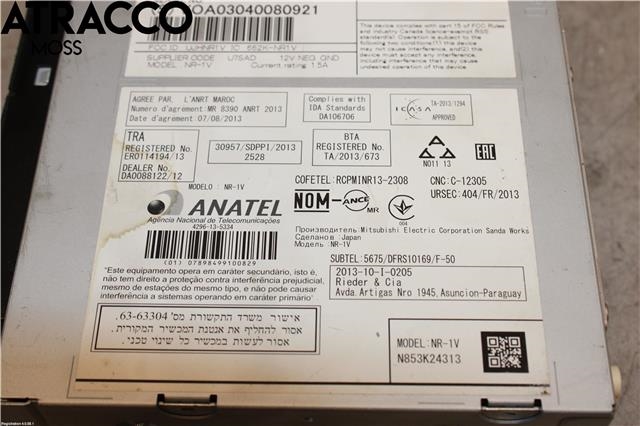 Bilstereo til Volvo V40 2012-2019 (36050656|)