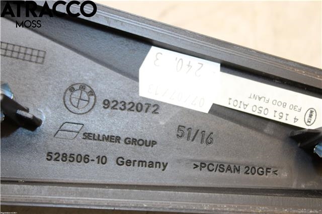 Diverse deler til BMW 3-Serie 2012-2018 (F30/F31/F34) (F30/F31/F34) (65829350723|)