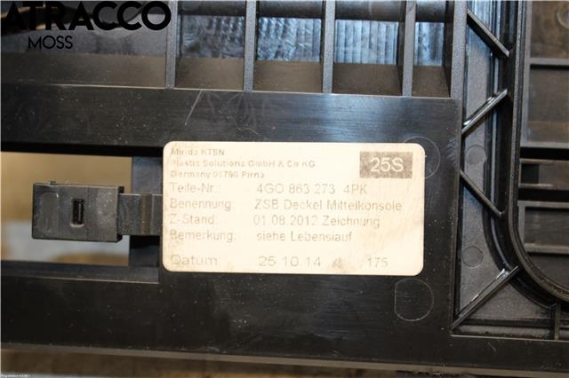 Innredning, Konsoll til Audi A6 2011-2014 (Type IV, Fase 1) (C7) (C7) (4G0863273|)
