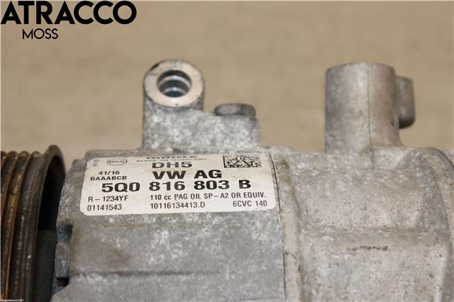 Aircondition kompressor til Škoda Octavia 2013-2016 (Type III, Fase 1)  (5Q0816803D|)
