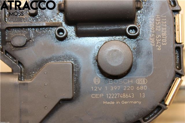 Viskermotor frontrute til Audi Q5 2012-2017 (Type I, Fase 2)  (8R1955023D|)