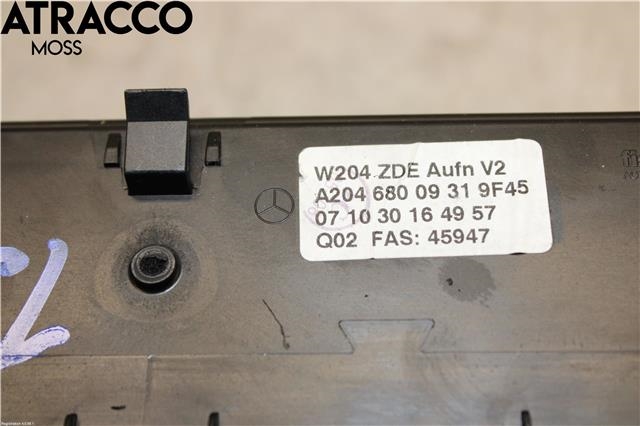 Multimedia display (MCU - Media Controller Unit) til Mercedes C-Klasse 2007-2011 (Fase 1) (W204) (W204) (A2048203197|)
