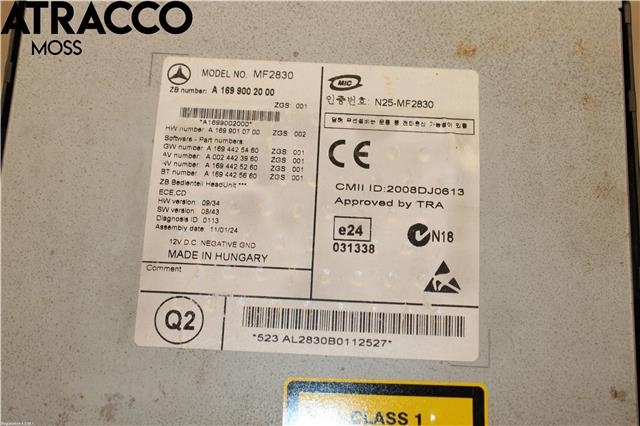 Bilstereo til Mercedes Vito/Viano 2004-2010 (Fase 1) (W639) (W639) (A1699002000|)